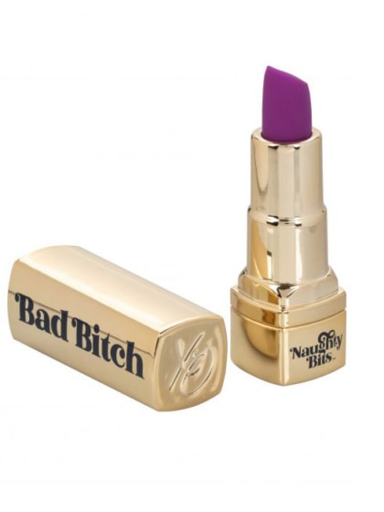 california-exotics-bad-bitch-lipstick-vibrator-gold